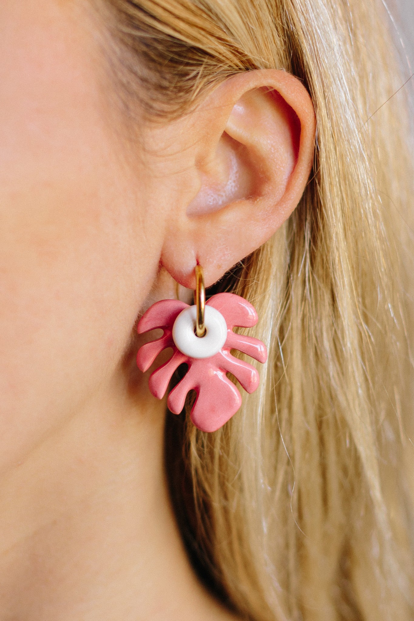 Pendientes Aloha Pink | XL